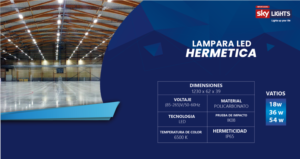 Referencias L Mpara Herm Tica Led Skylights